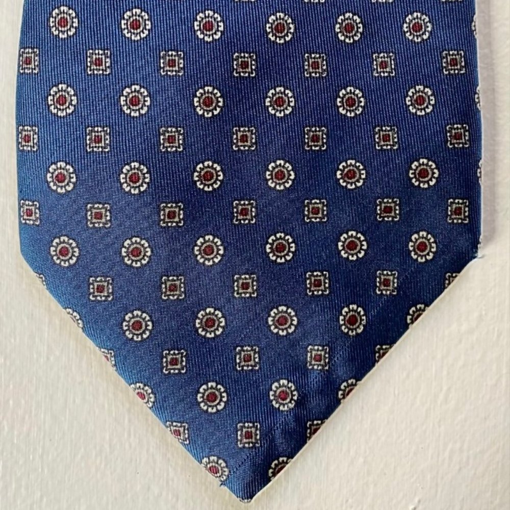 Vintage Silk Maison Blanche Italian Necktie